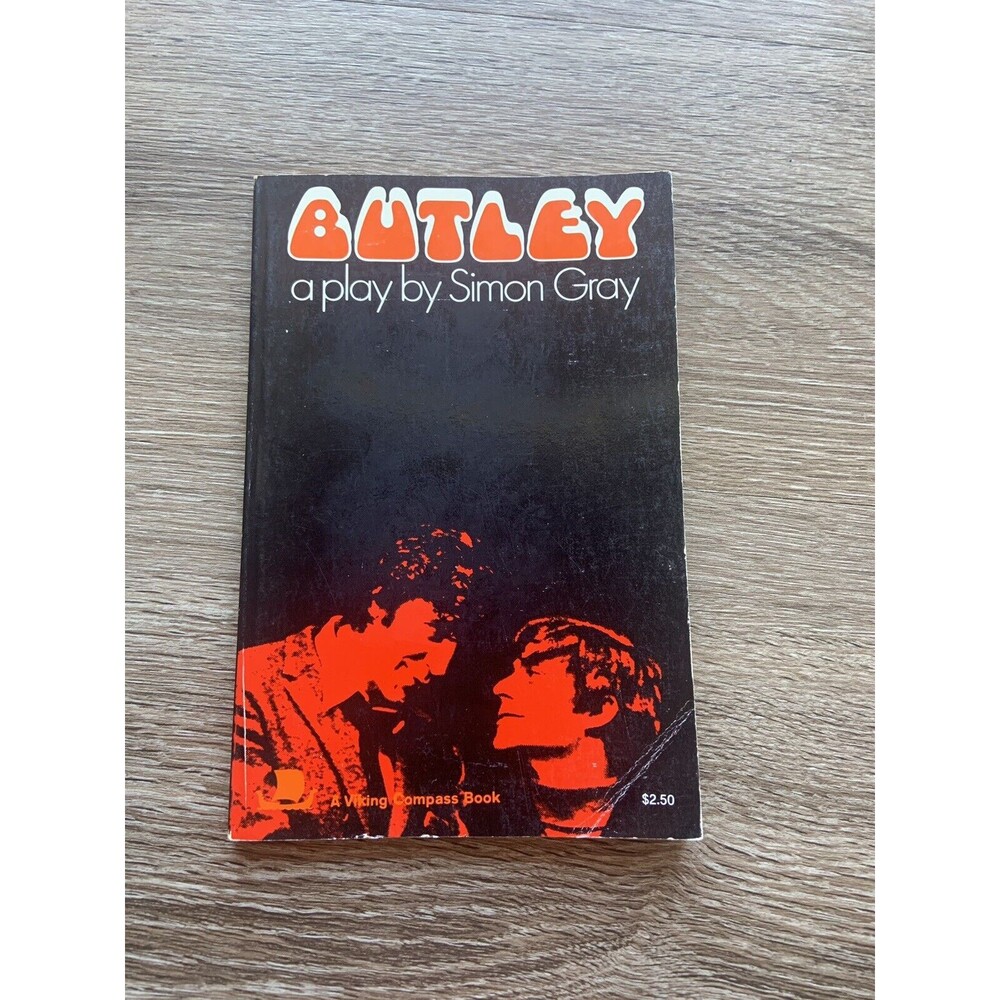 Butley: A Play Simon Gray paperback Used - Very Good 1978 Eighth Print